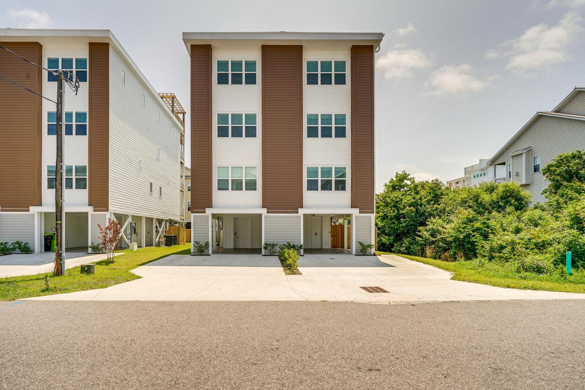 Carolina Beach Vacation Rental With Rooftop Terrace Exterior foto